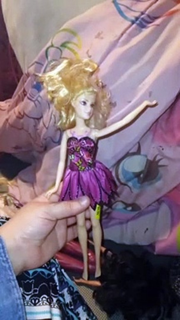 Barbie mariposa magic wings doll sale