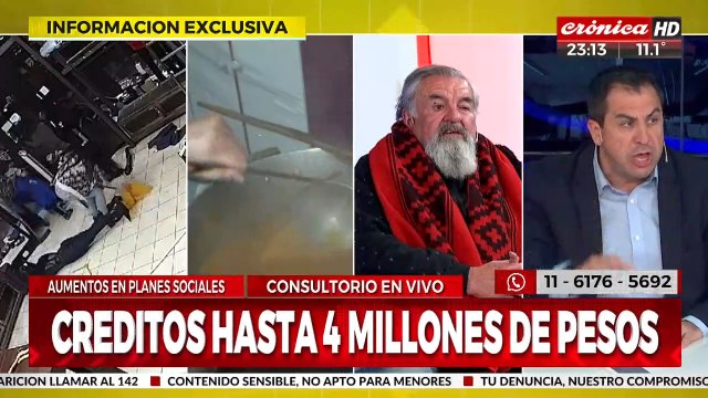 Raúl Castells ratificó haber incentivado los saqueos y calificó a militante de Milei de nazi