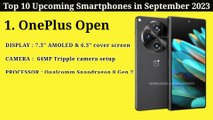 Top 10 upcoming smartphone in September 2023 | Must watch | Under 20000 best phone | 240 watt charger | 200 MP camera | 6000 mAh battery | mobiles review