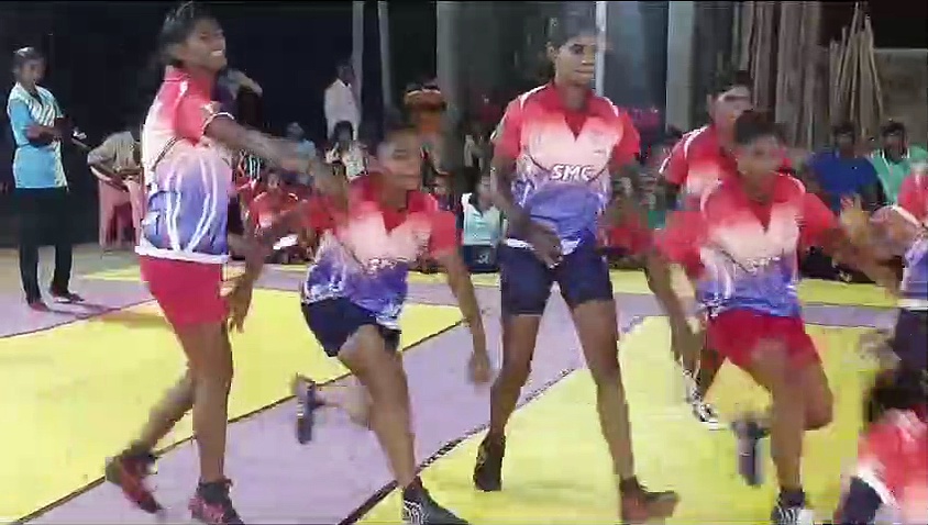 மாவட்ட அளவிலான பெண்கள் கபாடி போட்டி - சாம்பியன் பட்டத்தை தட்டி தூக்கிய தூத்துக்குடி அணி