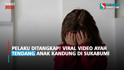 Pelaku Ditangkap! Viral Video Ayah Tendang Anak Kandung di Sukabumi