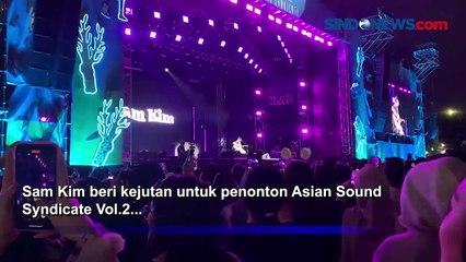 Sam Kim Duet Dadakan dengan Raisa di Panggung Asian Sound Syndicated Vol.2