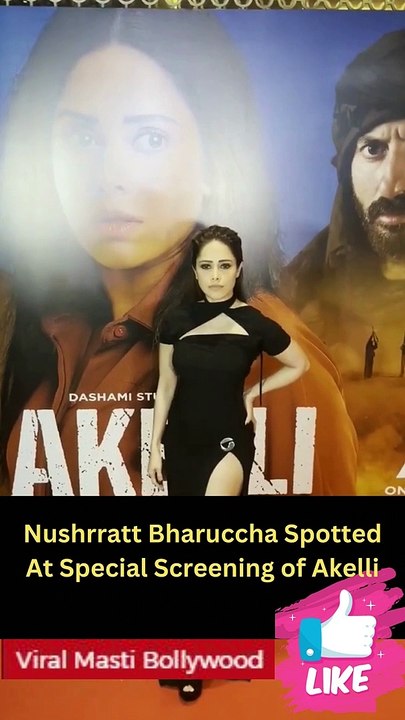Nushrratt Bharuccha, Akanksha Puri & Mahira Sharma Spotted At Event Viral Masti Bollywood