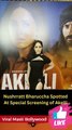 Nushrratt Bharuccha Spotted At Special Screening of Akelli