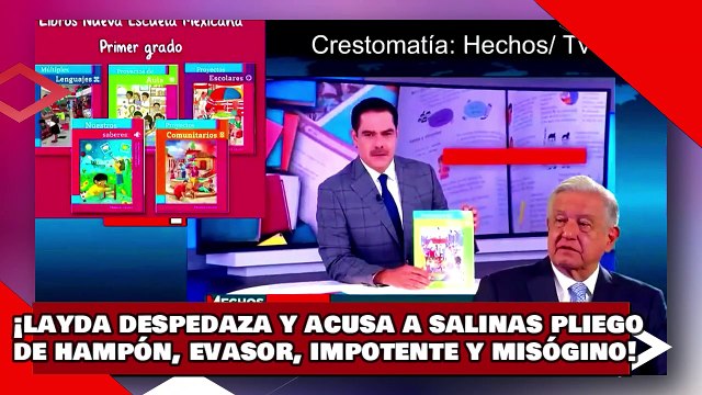 ¡VEAN! ¡Layda hace pedazos y acusa a Salinas Pliego de hampón, evasor, impotente y misógino!