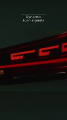 The advanced technology of the Audi Q5 digital OLED taillights