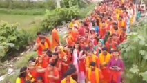 दरभंगा: गंगाधरेश्वर महादेव का 51 लीटर गाय के दूध से किया गया रुद्राभिषेक, देखें वीडियो