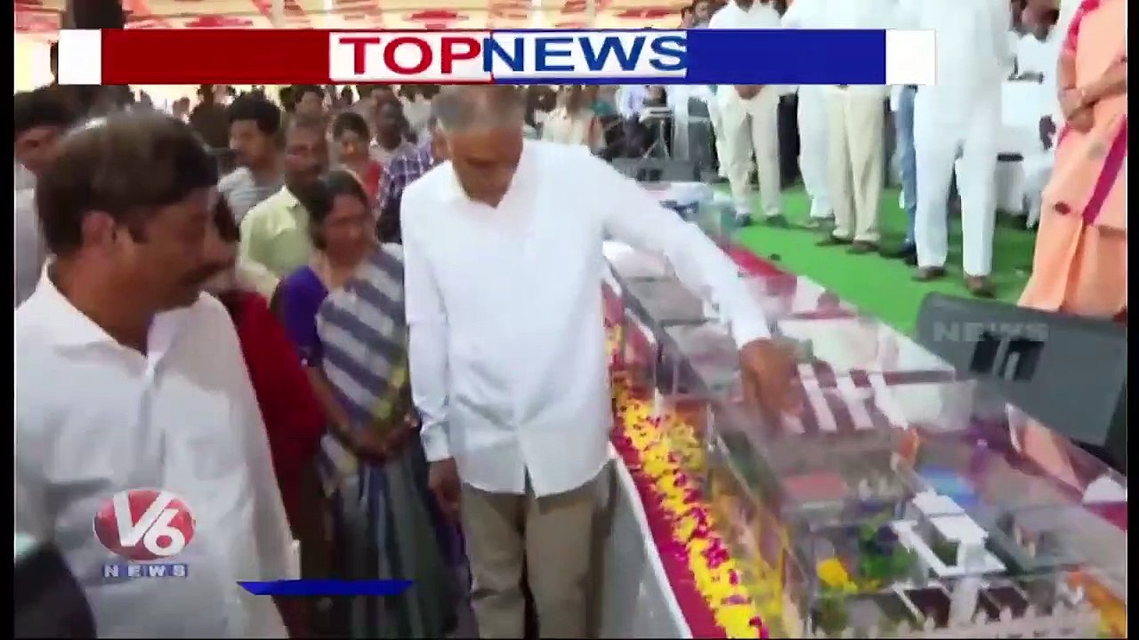 Top News _ 3 Days Rain Alert To 14 Districts _ Harish Rao Fires On Congress Leaders _ V6 News