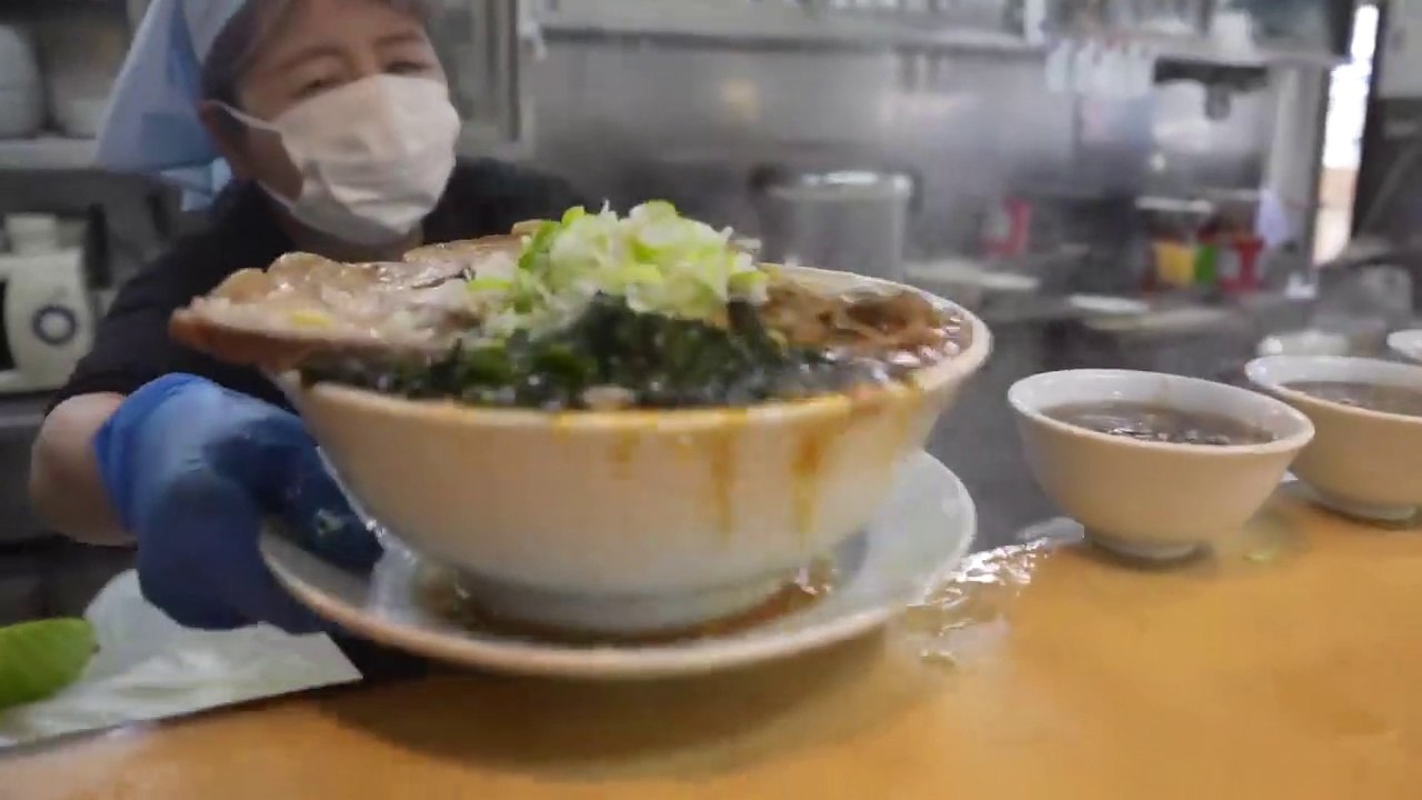 Giant Food Collection - Japanese Street Food - Meat! Fried Rice! Ramen! Chicken! チャーハン ラーメン カレー デカ盛り