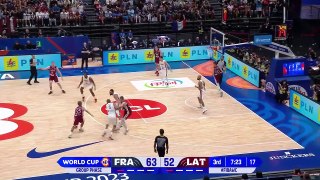 France  vs Latvia  | J9 Highlights | FIBA Basketball World Cup 2023