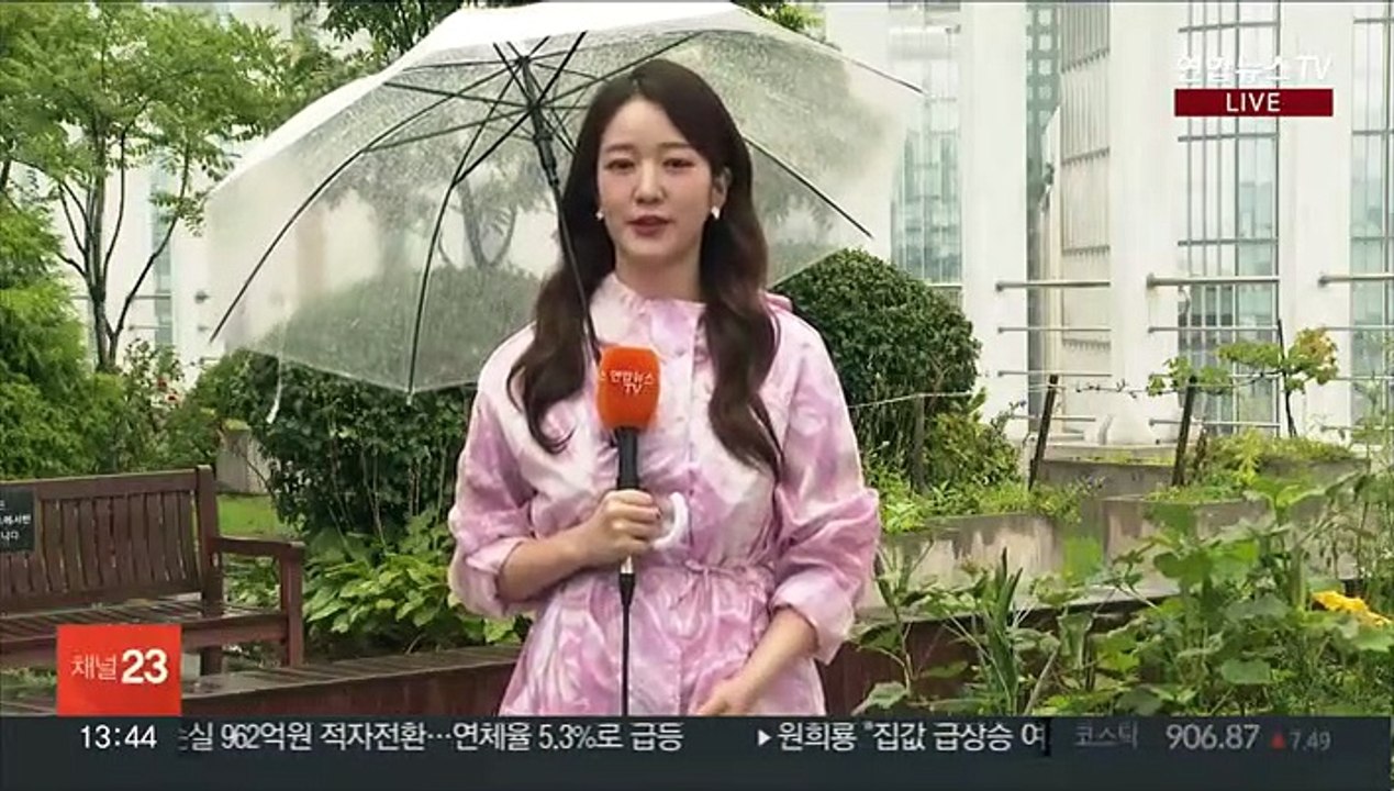 [날씨] 당분간 전국 비 오락가락…내일 시간당 30mm 호우