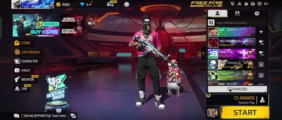 Free Fire Max Game Play