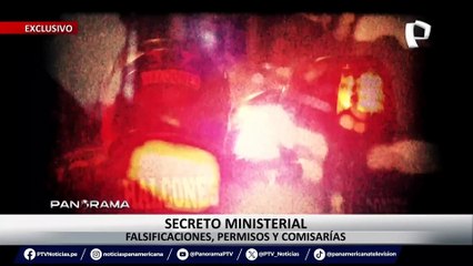 ¡Exclusivo! Secreto ministerial: falsificaciones, permisos y comisarías