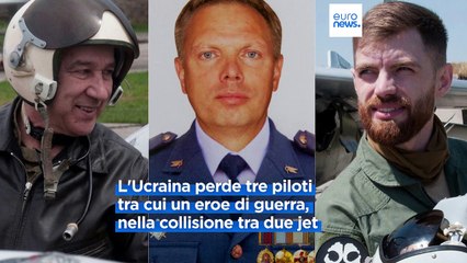 Download Video: Ucraina, almeno due morti per gli attacchi russi. Lutto per tre piloti uccisi in una collisione