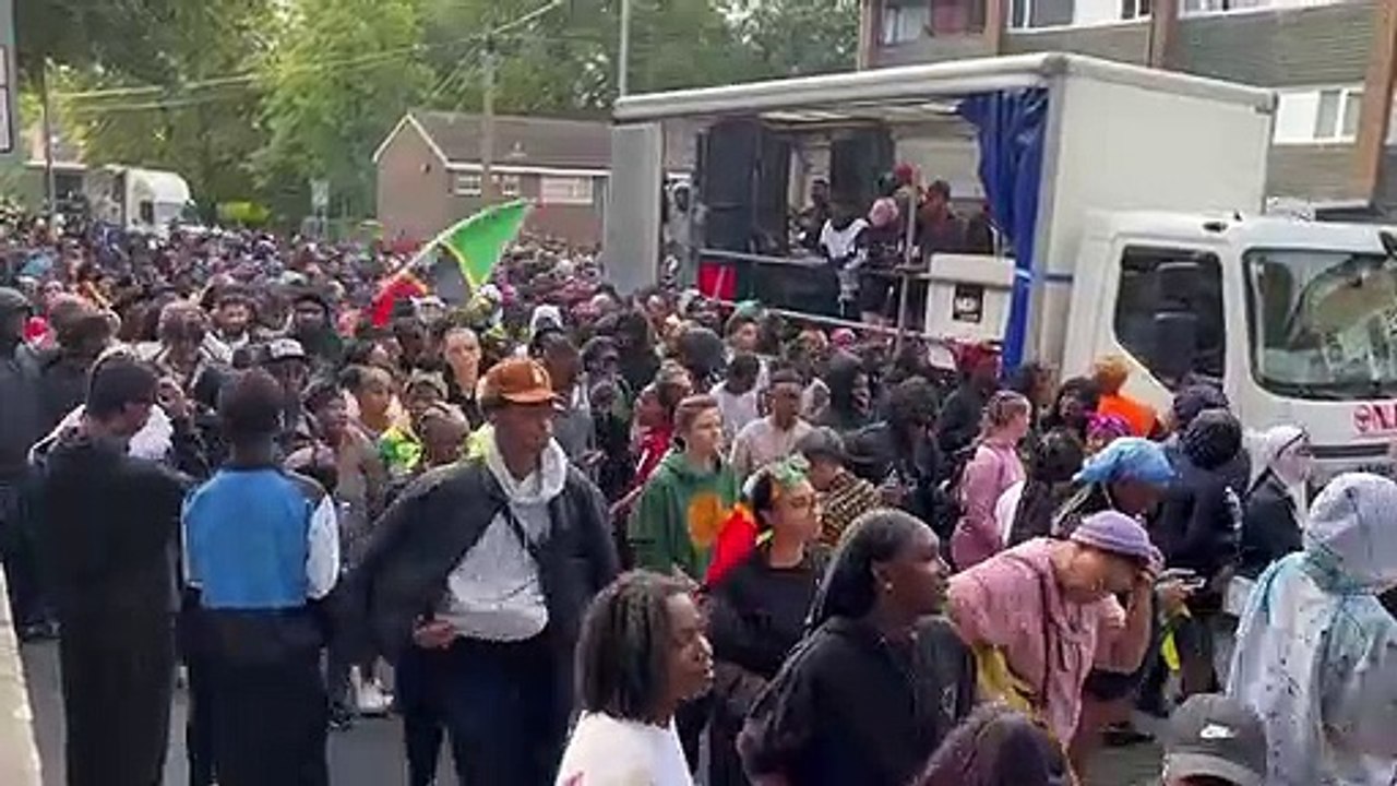 Leeds West Indian Carnival pyjama parade