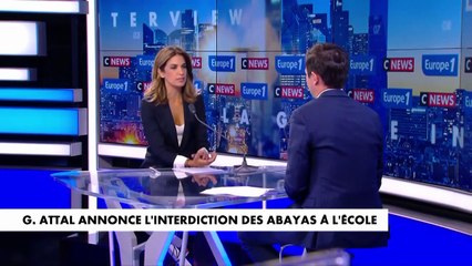 Descargar video: Interdiction de l'abaya à l'école : «Il était temps que l'Éducation nationale se saisisse du sujet» estime Bellamy