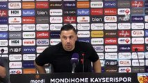 KAYSERİ - Mondihome Kayserispor-Yılport Samsunspor maçının ardından - Çağdaş Atan