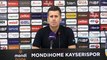 KAYSERİ - Mondihome Kayserispor-Yılport Samsunspor maçının ardından - Hüseyin Eroğlu