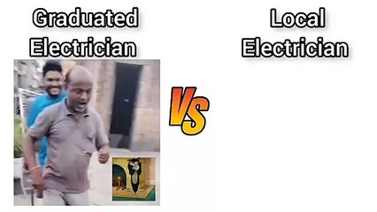 Graduated VS Local Electrician