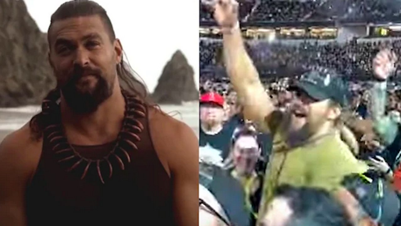 JASON MOMOA In The Mosh Pit During PANTERA/METALLICA Concert At SoFi Stadium