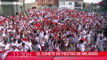 El sábado 2 de septiembre vive el Cohete de Milagro a partir de las 11:30 horas