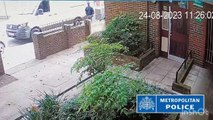 Footage of man police want to speak to as part of Wandsworth murder investigation.