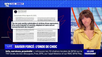 Luis Rubiales pourrait être suspendu plus longtemps que prévu pour avoir embrassé de force la joueuse Jennifer Hermoso