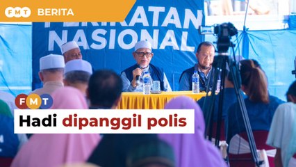 Polis panggil Hadi berkait ucapan pilihan raya