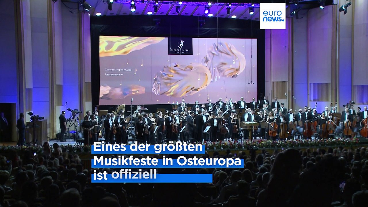 Highlight in Bukarest: Das George-Enescu-Festival hat begonnen