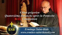 Communion Primum quærite du 14e dimanche après la Pentecôte - Ermitage Saint-Bède film by Jean-Claude Guerguy