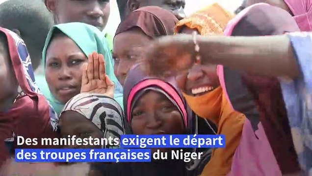 Niger: rassemblement pour exiger le départ des troupes françaises du pays