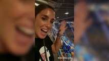 Anabel Pantoja lo da todo en el concierto de su tía