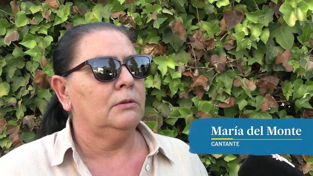 María del Monte, tras ser víctima de un robo en su casa mientras se encontraba en el domicilio: Intentaremos poco a poco seguir hacia delante
