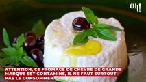 Rappel produit : attention à ne surtout pas consommer ce fromage de chèvre contaminé