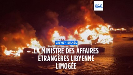 Israël rencontre la cheffe de la diplomatie libyenne, cette dernière est aussitôt suspendue