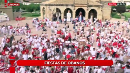 Comienzan las fiestas grandes de Obanos en honor a San Juan