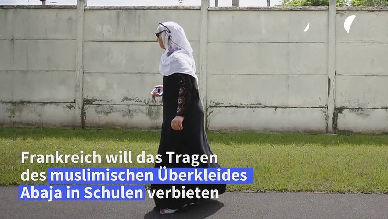 Frankreich will muslimische Überkleider in Schulen verbieten