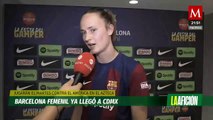 Barcelona Femenino llega a México para disputar electrizantes partidos amistosos
