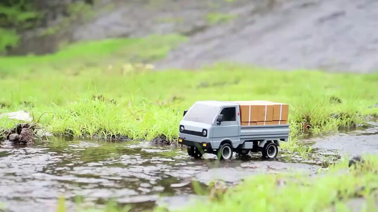 suzuki pickup from PVC pipe _ WPL D12 from PVC