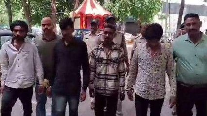 इंदौर: 7 लाख ₹ की ब्राउन शुगर के साथ 4 बदमाश गिरफ्तार, होंगे और खुलासे