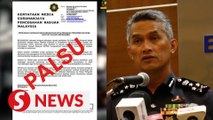 Personal attack likely over fake claim of investigations into PSD DG, says Bukit Aman