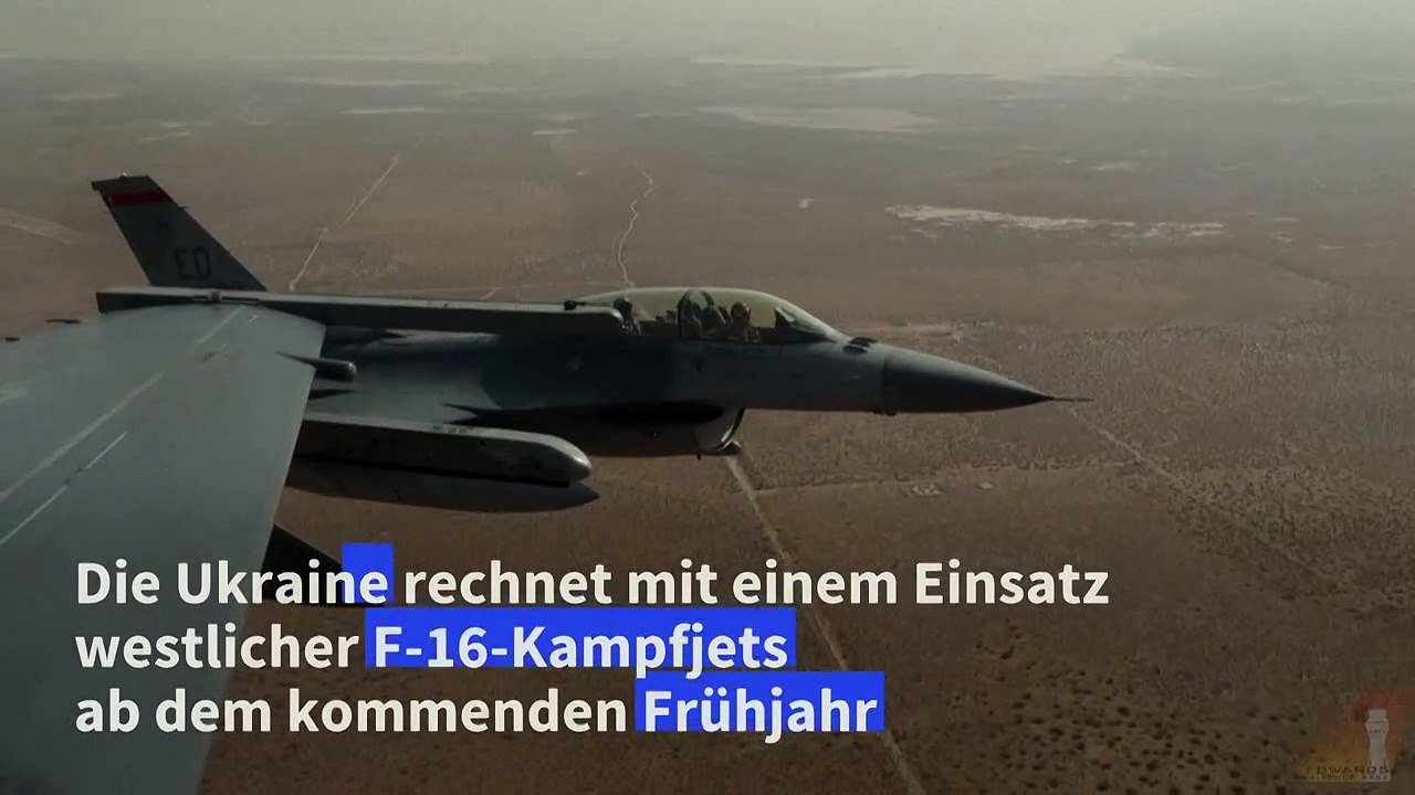 Kiew: F-16 werden 'Game-Changer' im Ukraine-Krieg