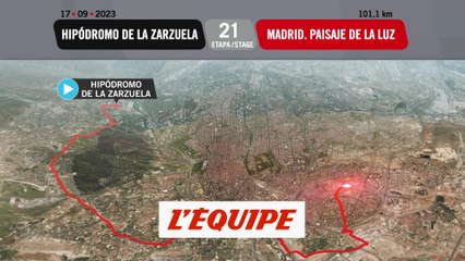 Le profil de la 21e étape - Cyclisme - Tour d'Espagne