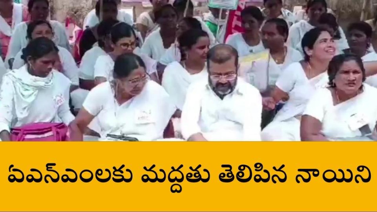 హన్మకొండ: ఏఎన్ఎంల సమస్యలను పరిష్కరించాలి: నాయిని