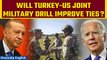 US & Turkey hold joint military drills, largest in 7 years, in a bid to improve ties | Oneindia News