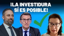 Carmen Obregón: “La investidura de Feijóo sí es posible y a Sánchez le vienen mal los plazos cortos”