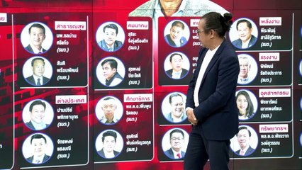 หน้าตาครม."เศรษฐา1"  | เนชั่นอินไซต์ | 28 ส.ค.66 |  PART 1