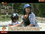 Parque Ezequiel Zamora ícono de la historia en Caracas, lugar de sano esparcimiento para la familia