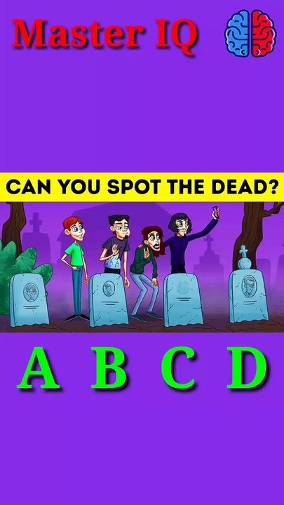 CAN YOU SPOT THE DEAD_ #youtubeshorts #shorts #