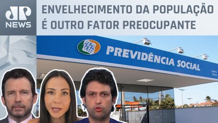 Queda na arrecadação pede mudanças no INSS, diz estudo; Alan Ghani, Amanda Klein e Segré analisam